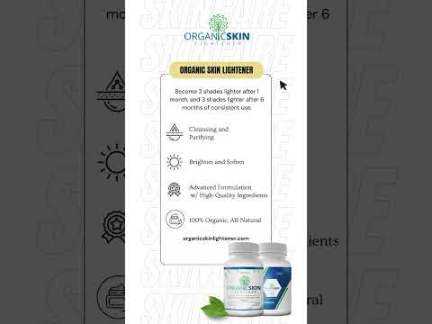 Organic Skin Lightener #osl #organicbeauty #skincare #organicbeautyproducts #organic #natural