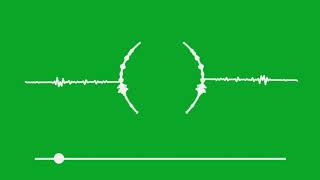S10 Green Screen Trance DJ Audio Spectrum Effect with line Bar for Video Editing Templates Top HD
