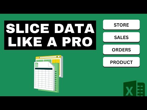 Data Slicers in Excel