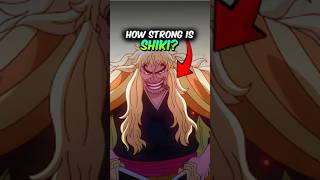 How Strong Is Shiki?