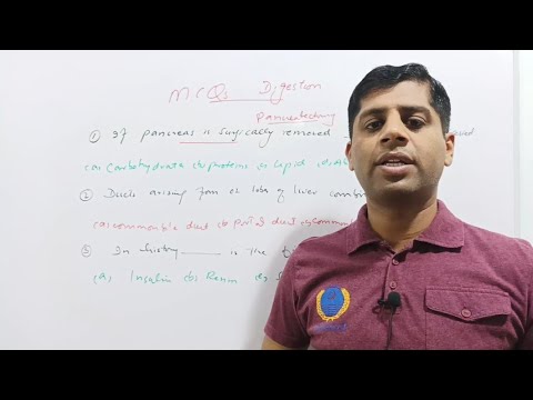 Digestion | Human Digestive System |MCQs on Digestion | MDCAT | NEET | Pancreas | Hormones