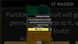 Buying Prem Magma in Bloxfruits #roblox #robloxshowcase #bloxfrut #bloxfruits #gaming #roblox