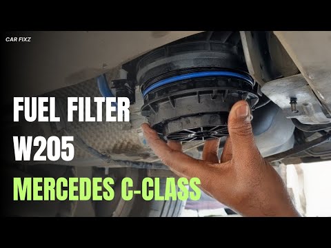Location Diesel filter replacement on a 2023 Mercedes-Benz..