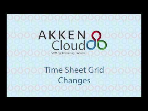 Timesheet Grid Enhancement