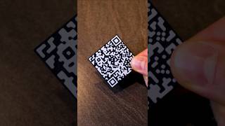 3D printed QR Code