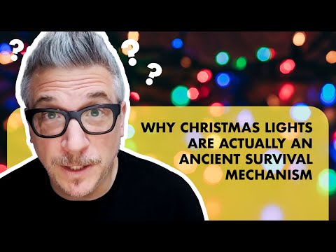 Why Christmas Lights Are Actually An Ancient Survival Mechanism