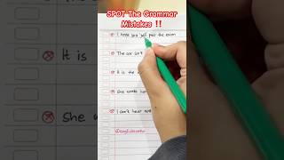 👀 Can You SPOT the Grammar Mistakes? #english #englishlearning #englishgrammar #englishteacher #esl