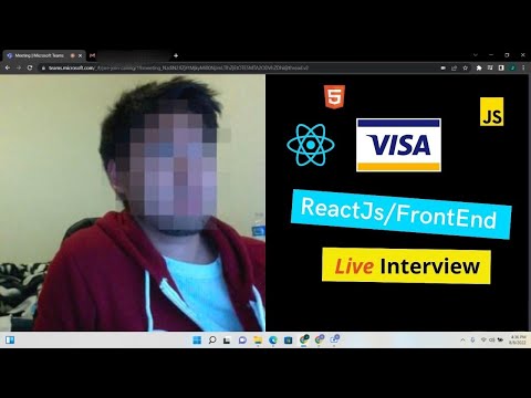 VISA Frontend Interview | 🎉 Selected  | ReactJs & JavaScript