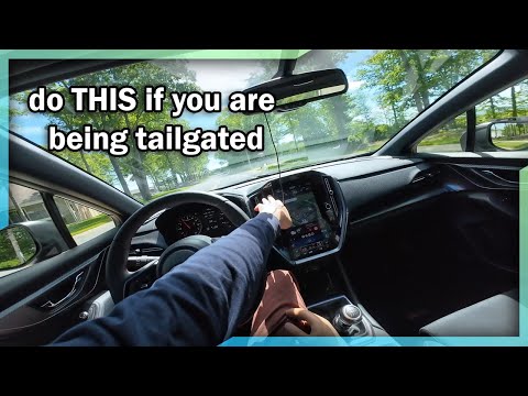 POV Simple Trick for Dealing with Road Raging Tailgaters
