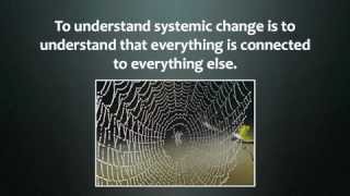 Introduction to Systemic Change-  What is a System