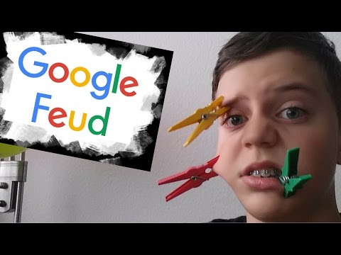 Google Feud | Clothespin Challenge!!!