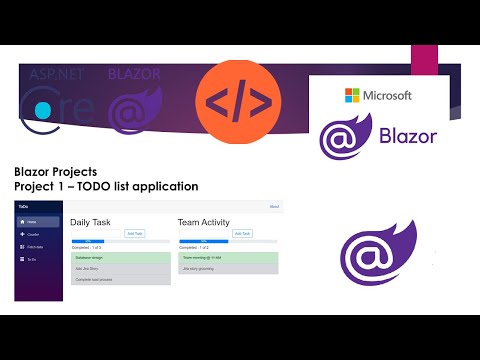 Blazor Projects - Project # 1 - ToDo List