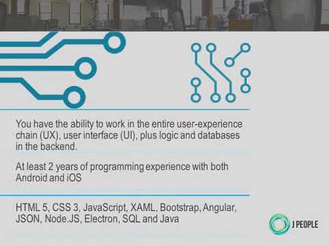 Developer for Mobile Platforms in Vasetras | Ref. 29928