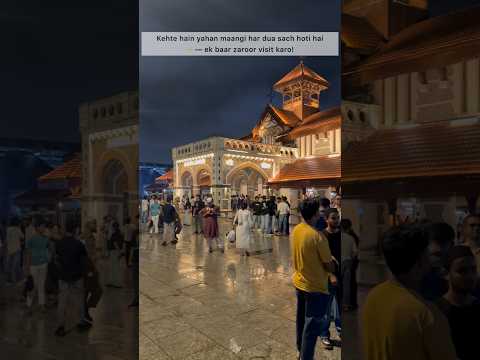 🙏 Bandra ka Magical Place – Mount Mary Church 💫 Har Wish Yahan Poori Hoti Hai #mumbai  #travel