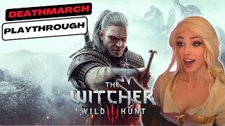 [LIVE] Death March Tough!! :O Witcher 3 New Game+ Run