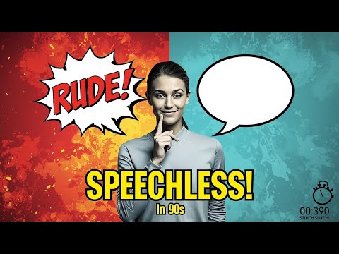 How to Leave Rude People Speechless /Stoic Trick Anyone Can Use