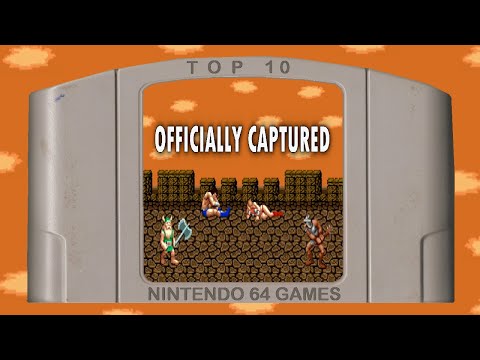 Top 10 must play Nintendo 64 games | officially captured on a CRT and Nintendo 64