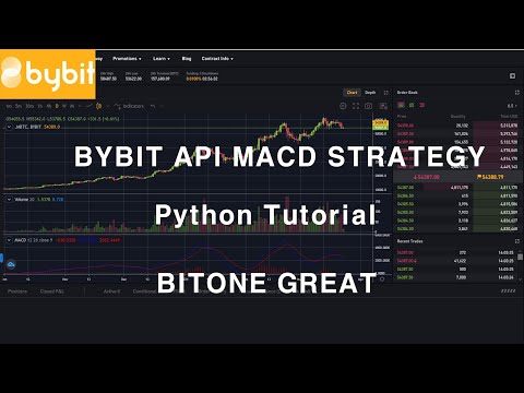 #Bybit API Automated Trading Bot #MACD #Python #BTC #Bitcoin Moving Average Convergence Divergence