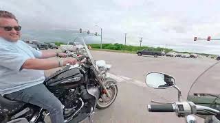 Moto Vlog Honda VTX 1300 First Ride With Sonny