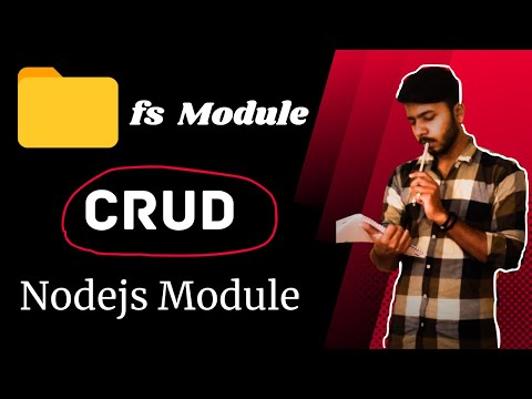 fs Module in Nodejs | Nodejs Module | CRUD | Backend Web Development #nodejs #javascript #coding