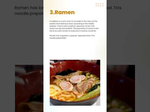 5 Most Delicious Foods in the World