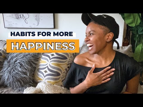 HABITS OF VERY HAPPY PEOPLE ☀️» Lifestyle Habits for Happiness, Positivity + Self Care