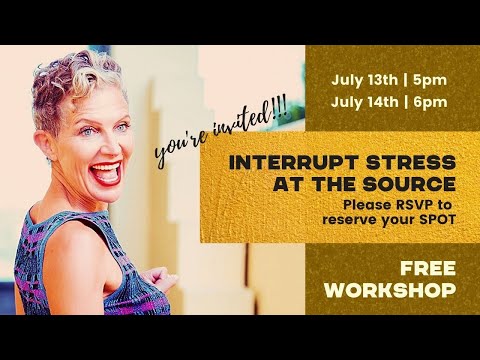 Do you want to de-stress? Attend this FREE Workshop with Suzy Jacobs