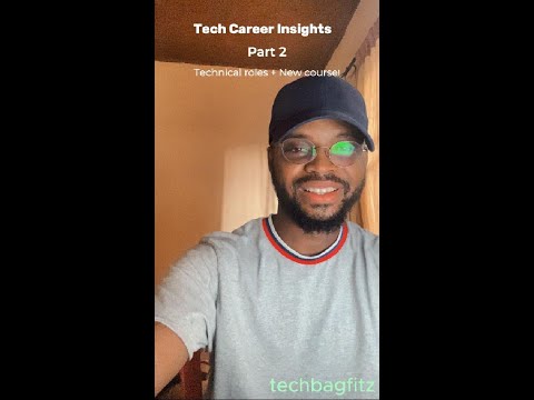 Tech Career Insights - Part 2 (Technical Roles) ☁️💻💸