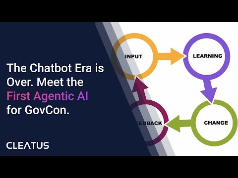 Chatbots Are Dead. Meet The First Agentic AI for GovCon.