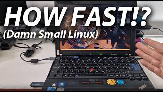 Damn Small Linux 2024 on a 4GB Thinkpad X201