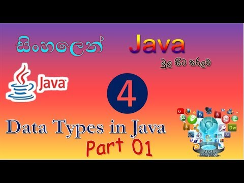 Data Types in Java (Part 1) | Java Tutorials for Beginners
