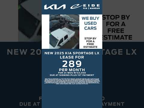 2025 Kia Sportage LX | Eide Kia Mandan | Mandan, ND | Kia North Dakota |  Kia Willistion | Dickinson