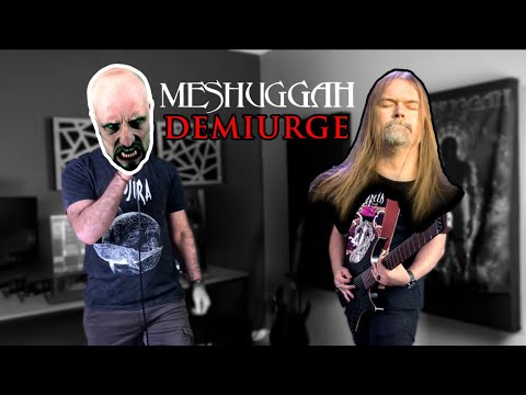 Meshuggah - Demiurge ( Guitar & Vocal Cover )