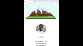simple css project for Beginners 😱 | #shorts #css #youtubeshorts #cs #youtube #viral