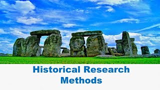 Historical Research Methods