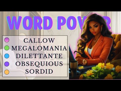 Words That Work Wonders: 5 Bold Terms to Elevate Your Vocabulary!