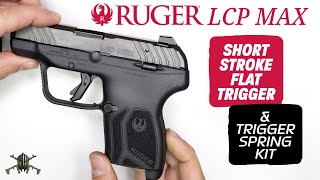 Ruger LCP MAX Trigger Upgrade – Flat Trigger & Spring Kit Install Guide