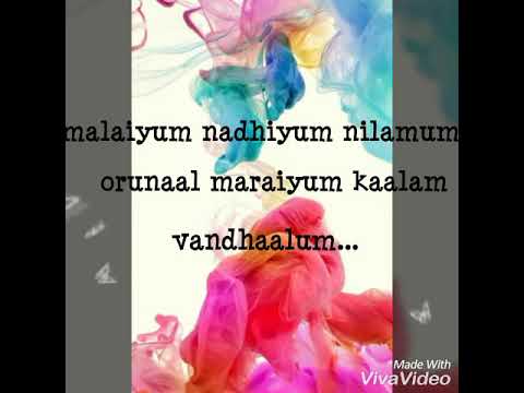 Whatsapp status💓Mazhaiyum Nadhiyum💓