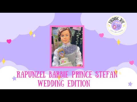 Unboxing Rapunzel Barbie wedding edition Prince Stefan ✨🌸🩷