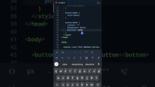 Css Hover Effects💻🔥Css Button😉💯 #shorts #html #css #youtubeshorts