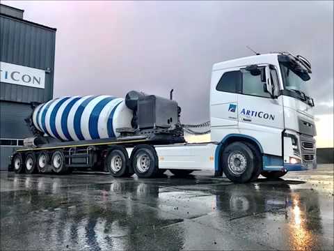 Trucking on Faroe island