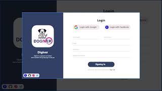 Website Login Page UX-UI | Sign In Page | Adobe Xd | UI Design | Graphio Codex |