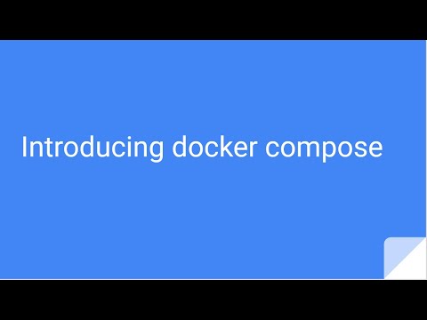 First steps with Docker Compose