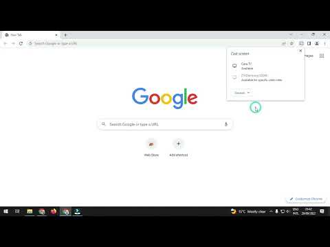 How to cast from Google Chrome fast and easy 👀