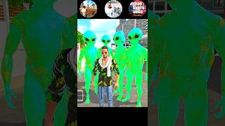 Aliens vs Franklin Fight Challenge In Indian Bike Driving 3d vs Indian theft auto vs Indian Gt5