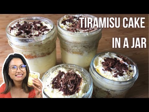 How to make Tiramisu Cake | Easy Recipe in a Jar with Almond Flour