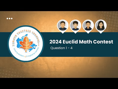 2024 Euclid: Problems 1-4