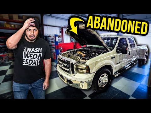 I ABANDONED My Ford F350 Dually Pickup Truck 3 Years Ago...Then Tried To Fix All Of Its Problems
