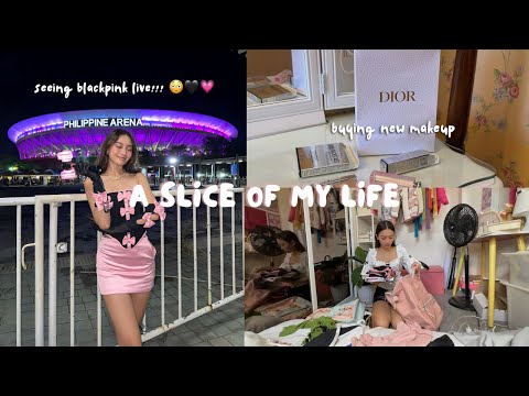 attending a BLACKPINK concert 💗🖤 + buying makeup at DIOR + mini haul 👗