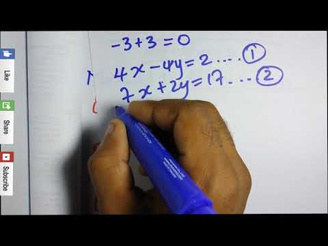 How to Solve Linear Simultaneous Equations?